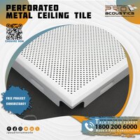 Metal Perforated Grid Ceiling Tiles