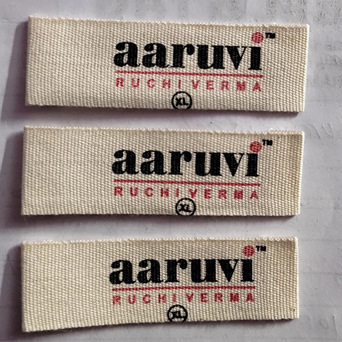 Cotton Printed Garment Label