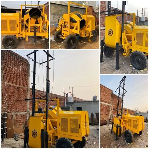 Concrete Mixer Machine with Lift Attache