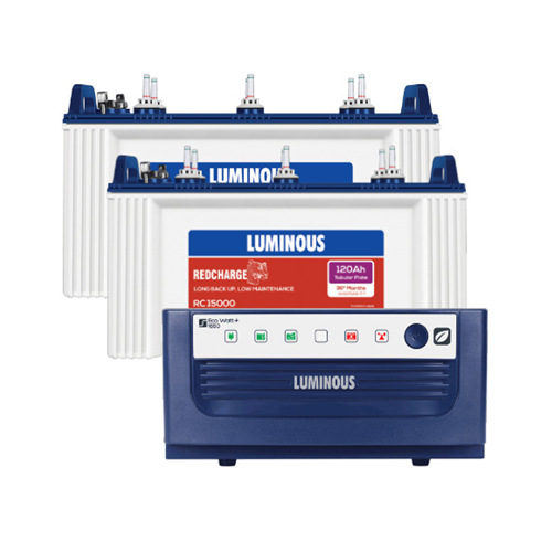 Eco Volt+ 1650 Inverter - 12V Power Supply with 50-60Hz Frequency, Blue Color, Overvoltage Protection for Home Use