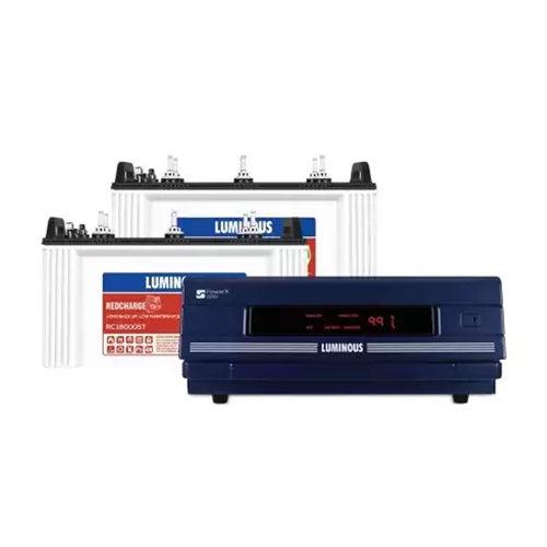 Powerx 2250 Inverter And Red Charge 18000 150Ah Tall Tubular Battery - Color: Blue