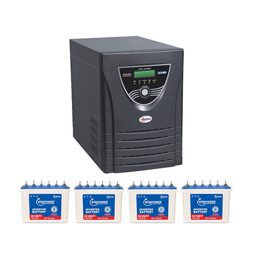 Microtek UPS JM SW 4000 48Volt With Microtek 150AH 4 Batteries Combo