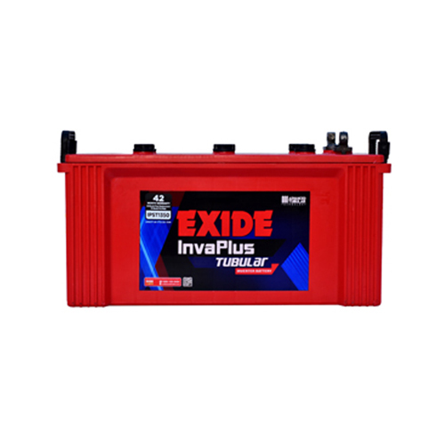 Exide Invaplus Tubular Ipst1350 - 135Ah Tubular Battery - Color: Red