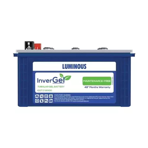 Luminous Invergel IGSTJ 18000 - 150AH Tubular Gel Battery