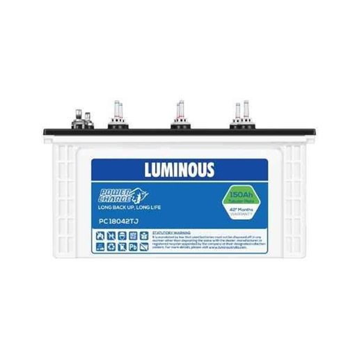 Luminous Power Charge Pc18042tj 150ah Tubular Battery - Color: White