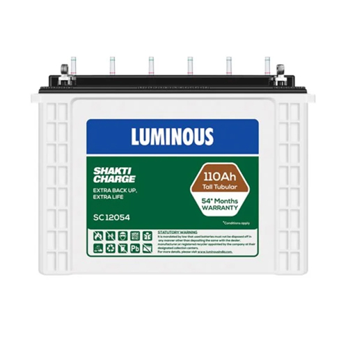 Luminous Shakti Charge SC 12054 - 110AH Tall Tubular Battery