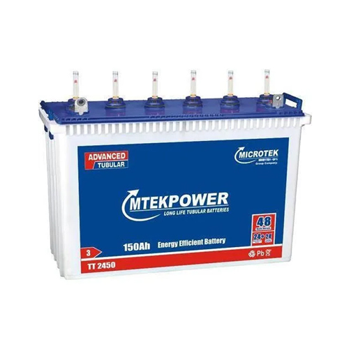 Microtek Tt2450 Mtekpower 150Ah Battery - Color: Blue