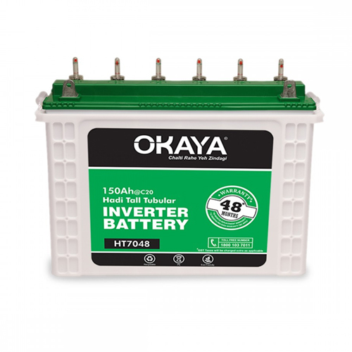 Okaya HT7048 150AH Tubular Battery