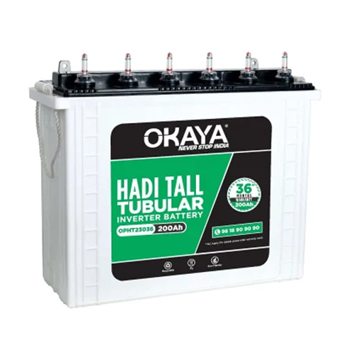 Okaya OPHT-23036 200AH Hadi Tall Tubular Battery