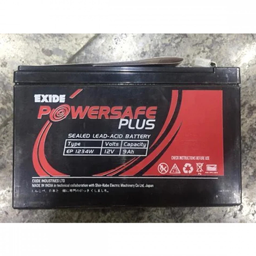 Exide Ep9-12 Powersafe Plus 9Ah Smf Exide Battery - Dimension (L*W*H): 151*65*94 Millimeter (Mm)