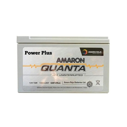 Amaron Quanta 12Al007 7Ah Smf - Vrla Battery - Color: White