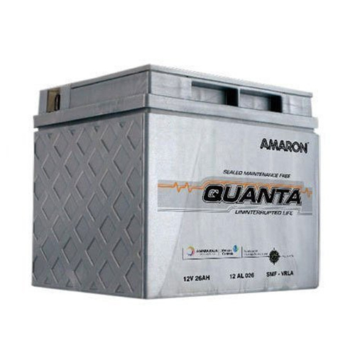 Amaron Quanta 12Al026 26Ah Smf Battery - Color: White