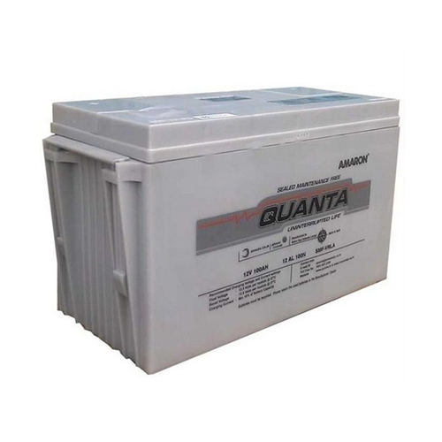 Amaron Quanta 12Al120 120Ah Smf Battery - Color: White