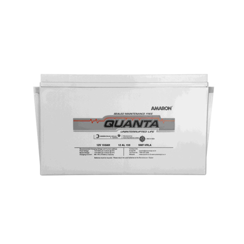 Amaron Quanta 12Al160 160Ah Smf Battery - Color: White