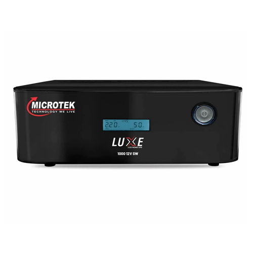 Microtek Luxe Sw 1900 Sine Wave Home Ups - Color: Black