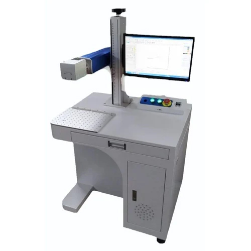 Metal Laser Marking Machine - New, 230W Power, White Color | Industrial Usage, Precision Marking Solutions