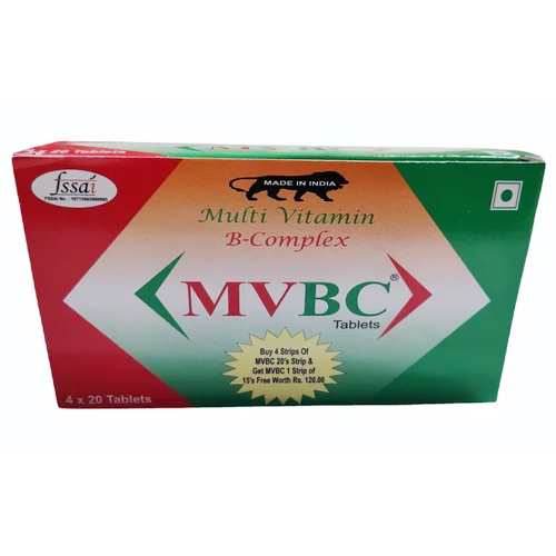 B-Complex Multivitamin Tablets - Dosage Form: Solid