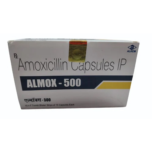 500Mg Amoxicillin Capsules Ip - Dosage Form: Solid