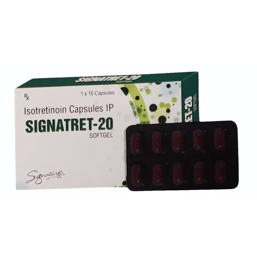 20Mg Isotretinoin Capsules Ip - Dosage Form: Solid