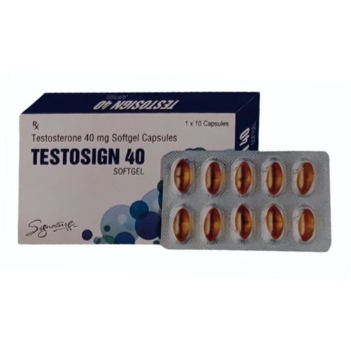 40Mg Softgel Capsules - Dosage Form: Solid