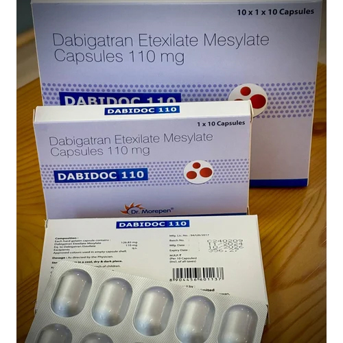 Dabigatran Etexilate Mesylate Capsules - Application: Hospital