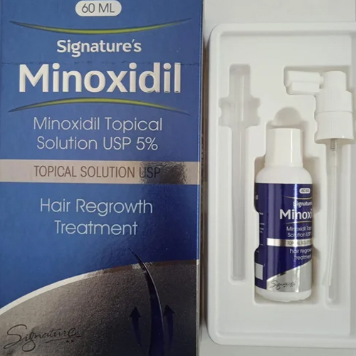 60Ml Minoxidil Topical Solution Usp - Dosage Form: Solid