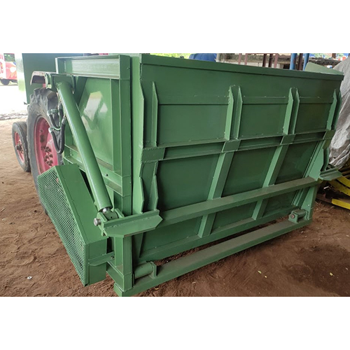 Coir Pith Spreader Machine - Color: Green