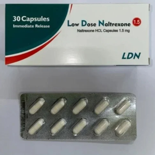 4.5Mg Low Dose Naltrexone Tablets - Color: White