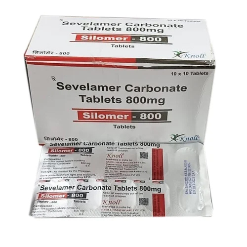 800Mg Sevelamer Carbonate Tablets - Color: White