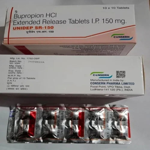 150mg Bupropion HCL Extended Release Tablets IP