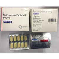 500mg Niclosamide Tablets Ip - Dosage Form: Solid