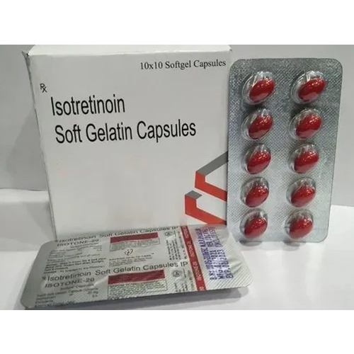 Isotretinoin Soft Gelatin Capsules - Origin: India