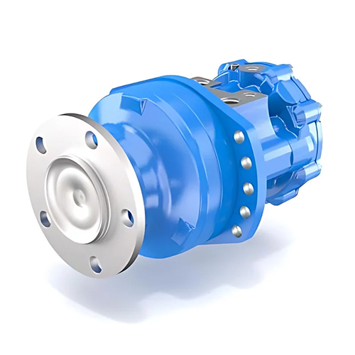 Poclain Ms11-Mse11 Hydraulic Motor - Color: Blue