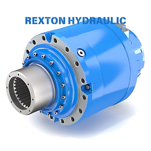 Poclain Ms83 Hydraulic Motor - Color: Blue