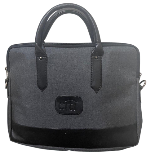 Canvas Grey Laptop Bag