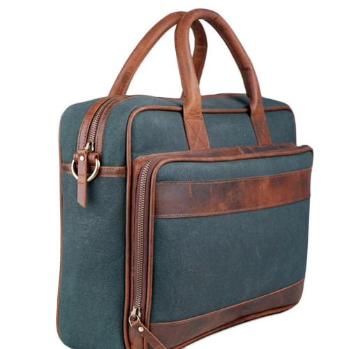 18 Inch PVC Coated Mattee Laptop File Bag