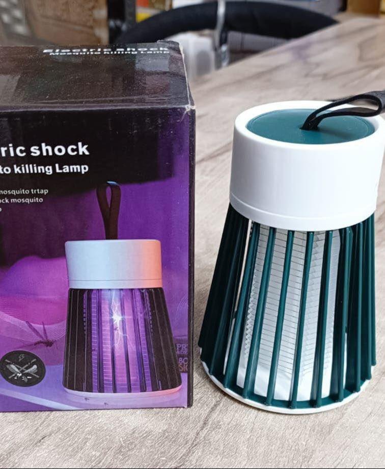 Mosquito Killer LED Lamp - Lure and Trap Design, CO2 Attraction and Body Heat Simulation, Efficient Fan for Enhanced Capture Efficiency