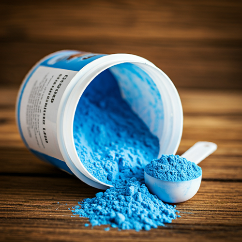 Copper Sulphate 25.2% Powder For Animal Feed - Color: Blue