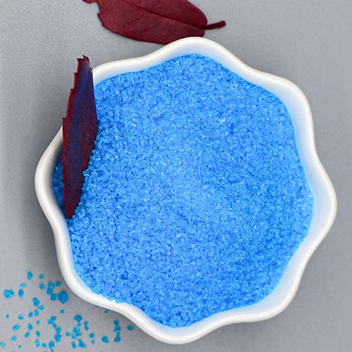 Copper Sulphate 25.2% Powder For Fertilizer - Color: Blue