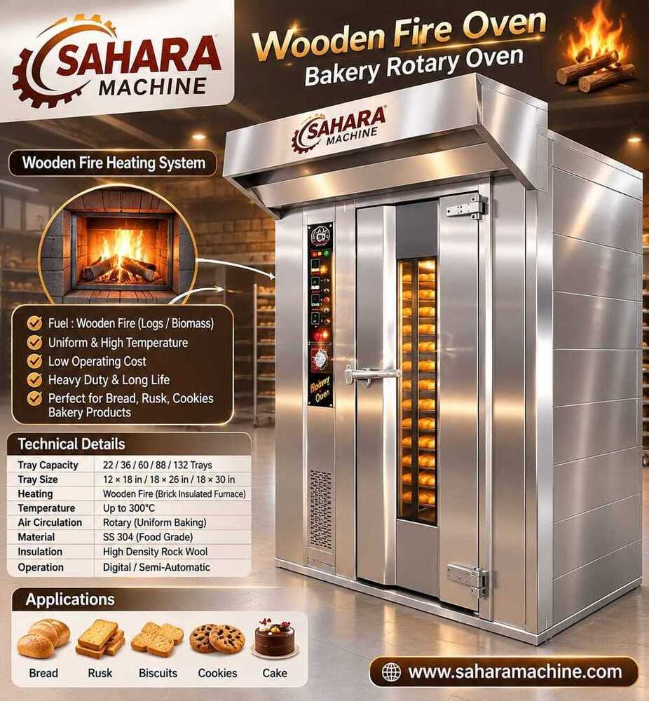 Wood Fire Oven - Automatic Grade: Semi Automatic