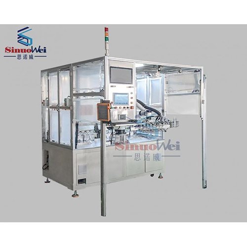 Fully Automatic Battery Palladium Sheet Loading Machine - Stainless Steel Alloy 5-Year Warranty | High Efficiency Frequency Speed Control Polished Finish