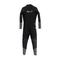 3mm Neoprene Diving Suit - Color: Black
