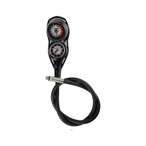 Gp-250 2 Console Twin Gauge - Color: Black