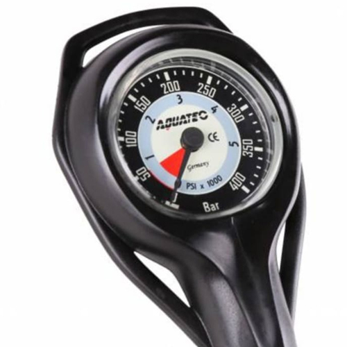 Pressure Gauge - Stainless Steel, Custom Sizes Available, Black Color | Polished Finish, Plastic Dial Material, Precision Measurement for Industrial Applications