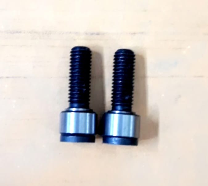 Roller Bolt - Steel Alloy, Industrial Use, Black Color | Eco-friendly Material, 1-year Warranty