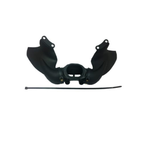 Exhaust Tri Valve Set - Color: Black