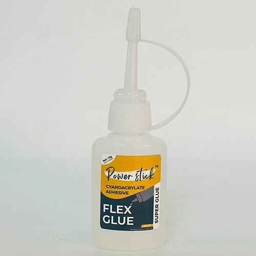 12 Gm Flex Glue Cyanoacrylate Adhesive - Color: Transparent