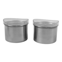 Multipurpose Stainless Steel Airtight Containers swith See Through Lid