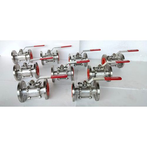 Ball Valve Flange End - Color: As Per Client