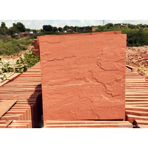 Red Agra Sandstone Slab - Application: Industrial